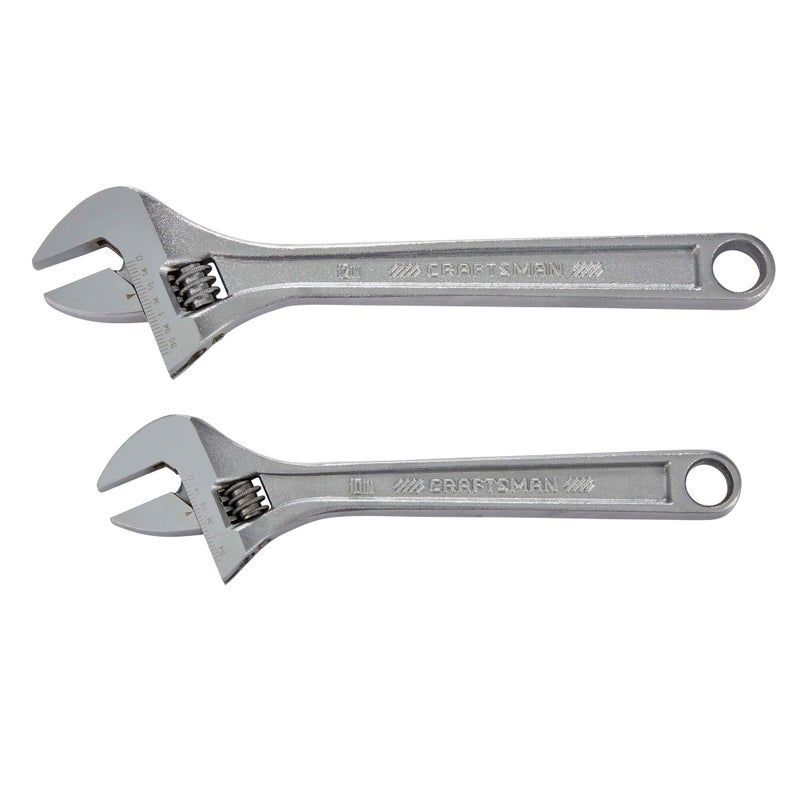 CRAFTSMAN Adjustable Wrench Set, 2Piece (CMMT12002) - Image 5