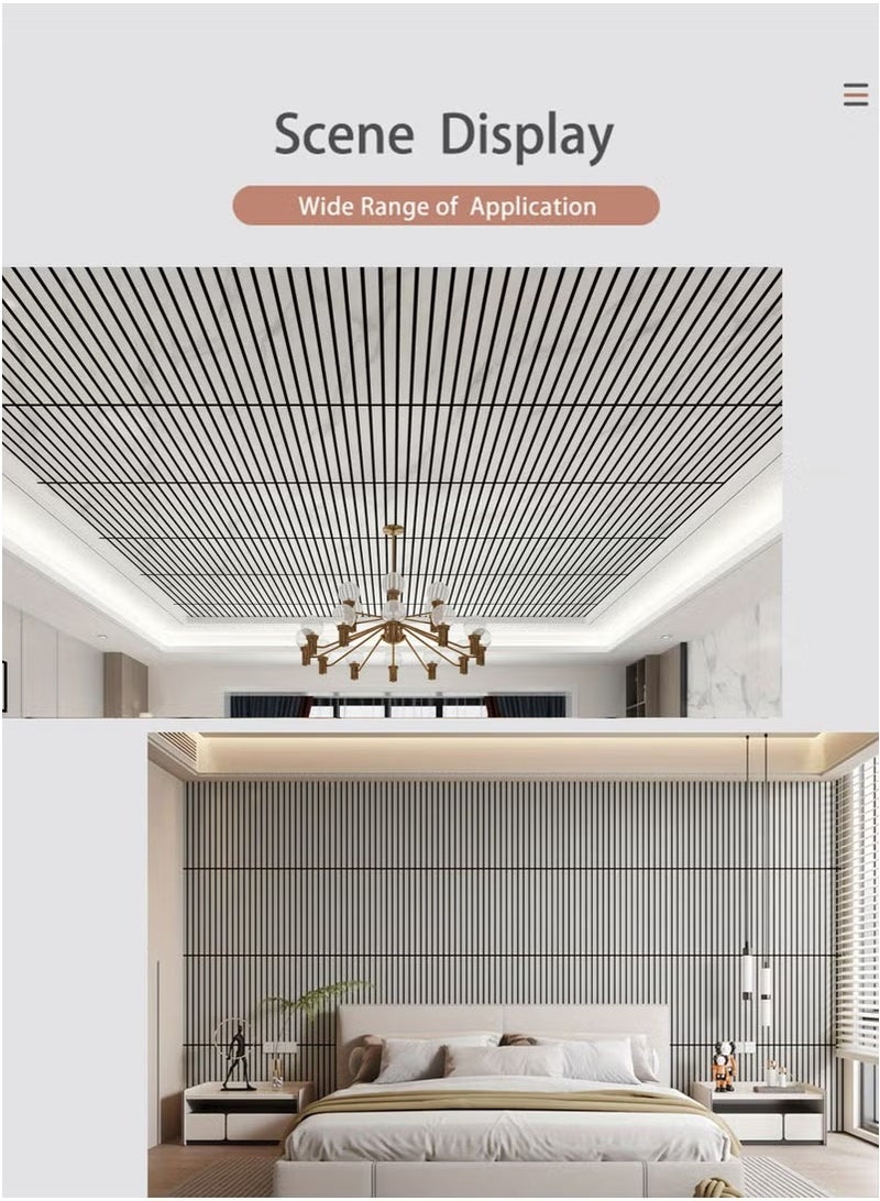 JOGAMS 3D Wall Paper Foam Wallpaper 1 Roll Self Adhesive Waterproof Thickened Wallpaper Sticker Wall Covering for Kitchen Room Ceiling Wall Indoor Use Moisture Proof Sound Insulation Wallboard 2.8mm x 40cm x 300cm - Image 3