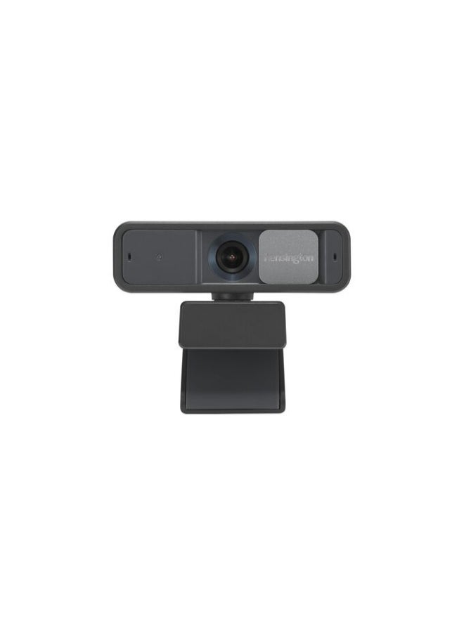 Kensington كاميرا ويب W2050 Pro 1080p Auto Focus Pro مع ميكروفون ستيريو مزدوج لمؤتمرات الفيديو والتحكم في البرامج وغطاء الخصوصية ومتوافقة مع Zoom/Skype/Teams والمزيد | K81176WW  - Image 1