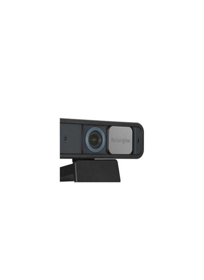 Kensington كاميرا ويب W2050 Pro 1080p Auto Focus Pro مع ميكروفون ستيريو مزدوج لمؤتمرات الفيديو والتحكم في البرامج وغطاء الخصوصية ومتوافقة مع Zoom/Skype/Teams والمزيد | K81176WW  - Image 2