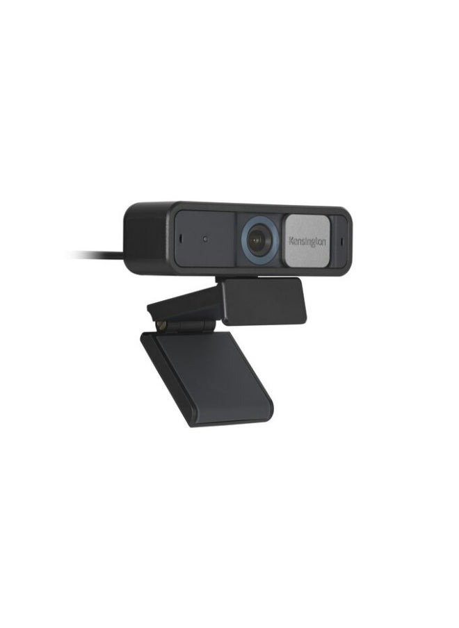 Kensington كاميرا ويب W2050 Pro 1080p Auto Focus Pro مع ميكروفون ستيريو مزدوج لمؤتمرات الفيديو والتحكم في البرامج وغطاء الخصوصية ومتوافقة مع Zoom/Skype/Teams والمزيد | K81176WW  - Image 3