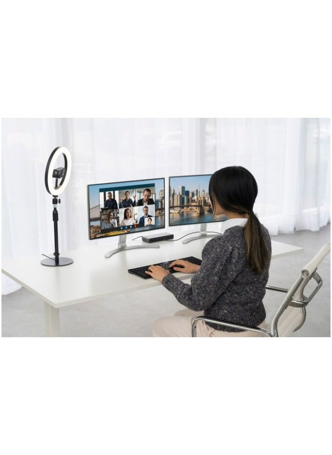 Kensington - W2050 Pro 1080p Auto Focus Pro Webcam with Dual Stereo Microphone for Video Conferencing, Software Control, Privacy Shutter, Compatible with Zoom/Skype/Teams and More | K81176WW - Image 1