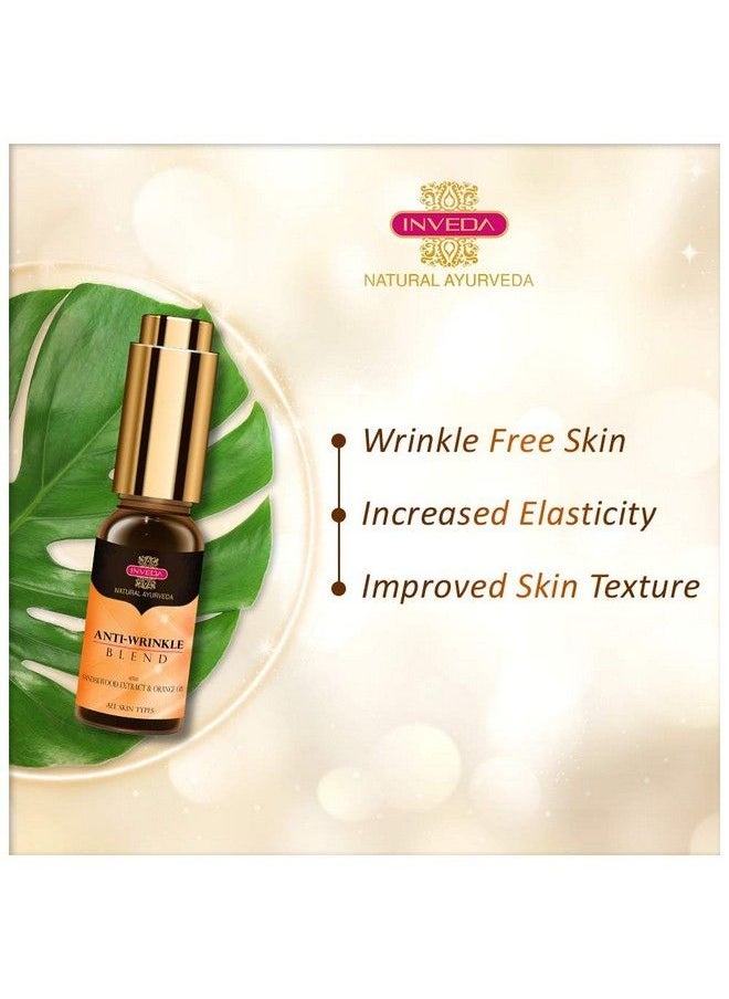 Antiwrinkle Blend To Reduce Fine Lines & Skin Aging Made With Sweet Almond Oil Orange Peel Oil And Santal Core Extracts To Improve Skin Elasticity For Even Tone Skin 10Ml - pzsku/Z8DAD514BE483B0444C9FZ/45/_/1689145736/4f0462e1-b5df-4266-8366-12a57168678c