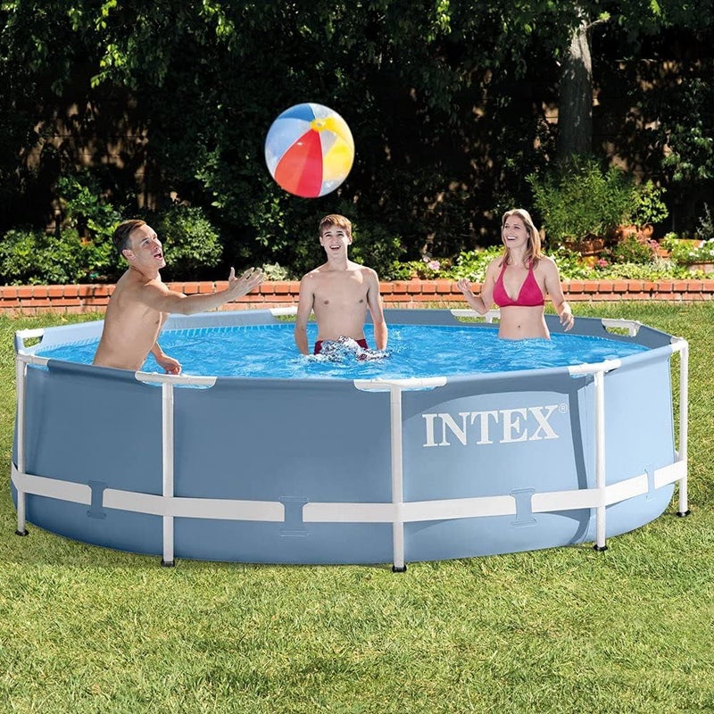 Intex Prism Frame Set Collapsible Swimming Pool, 305 x 76 cm, 4,485 L - Image 2