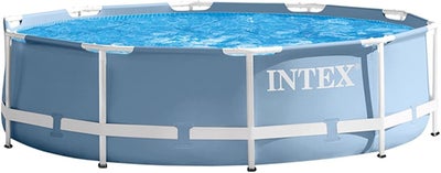 Intex Prism Frame Set Collapsible Swimming Pool, 305 x 76 cm, 4,485 L