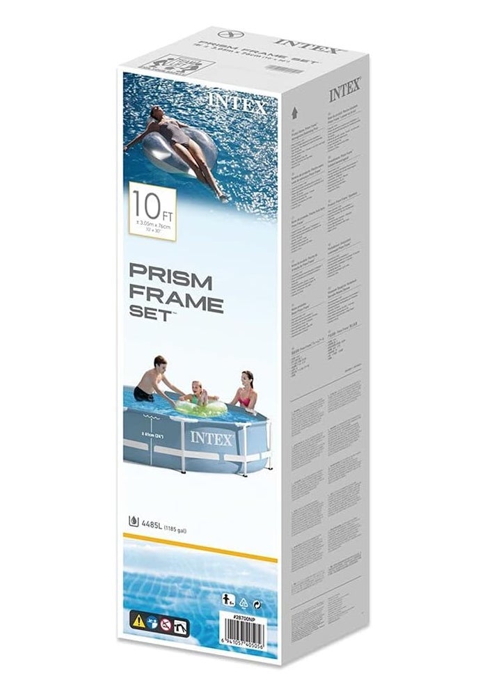 Intex Prism Frame Set Collapsible Swimming Pool, 305 x 76 cm, 4,485 L - Image 3