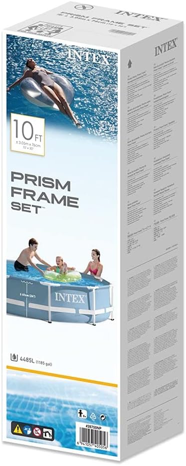 Intex Prism Frame Set Collapsible Swimming Pool, 305 x 76 cm, 4,485 L - Image 3
