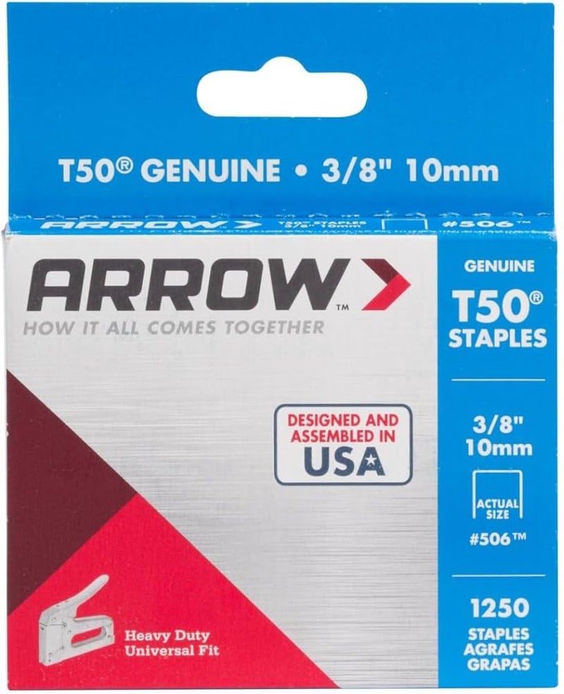 Arrow Fastener دبابيس أرو 50624SPTP 3/8" T50 - Image 1