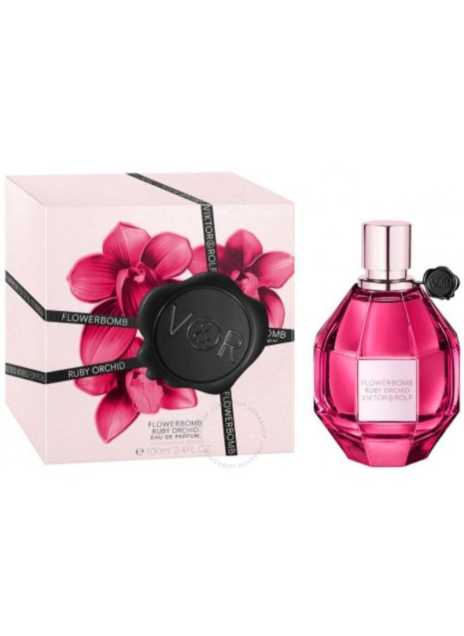 VIKTOR & ROLF - FLOWERBOMB RUBY ORCHID FOR WOMEN EDP 100ML - Image 1