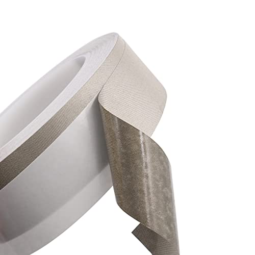 GENNEL Conductive Cloth Fabric Adhesive Tape 30mm x 20M (1.2in x 65ft), Faraday Tape for EMI Shielding, Interference Signal Blocking, Laptop Mobilephone Guitar Repair, Cable Wire Harness Wrapping - Image 2