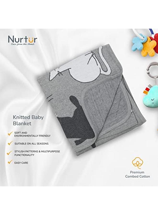 نورتر بطانية أطفال منسوجة من القطن بنسبة 100% Trha24226 - Image 2