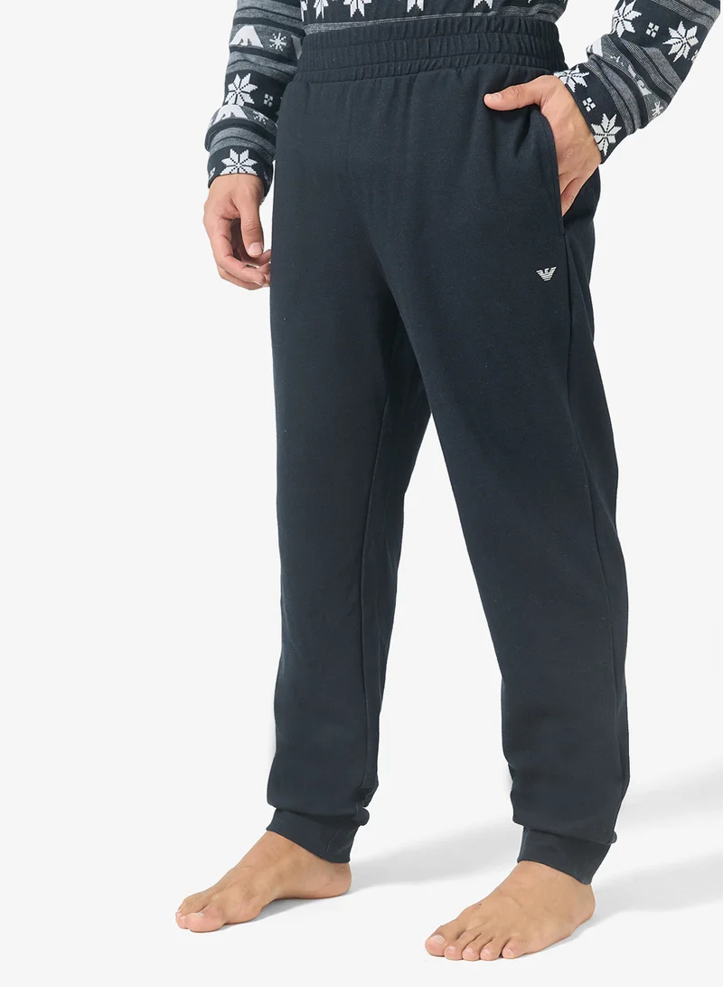 EMPORIO ARMANI  Casual Crew Neck T-Shirt And Payjma Set for Men | Best Price UAE