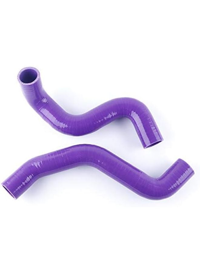 Purple 3 Layer 4 5mm High Temp Silicone Radiator Hose For Toyota Scion TC 2005 2010 - Image 4