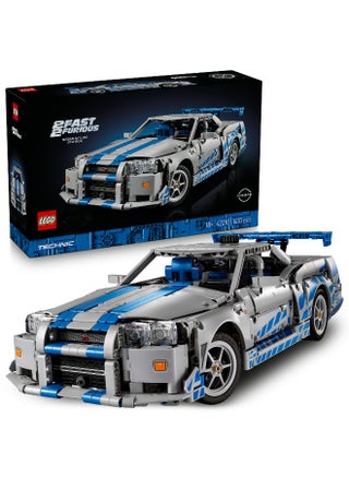 LEGO Technic 2 Fast 2 Furious Nissan Skyline GT-R (R34) Car 42210 Building Set (1410 Pieces) - pzsku/Z8DADD17C95938D9D253CZ/45/1749221265/0859b09d-0660-4f1f-8715-b905d428971d