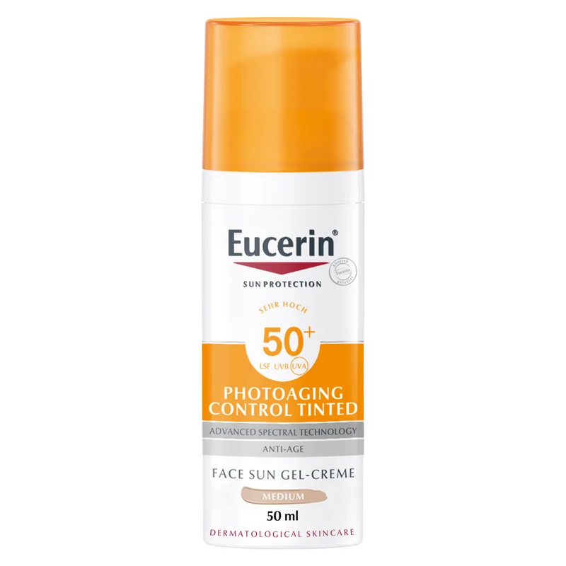 Eucerin Photoaging Control Tinted Gel Creme Medium Spf50+ 50Ml