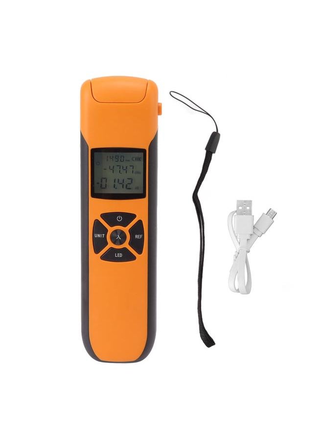 Thoraya Mini Optical Power Meter High Accuracy Rechargeable Portable Fiber Optic Tester for Industry  - Image 1
