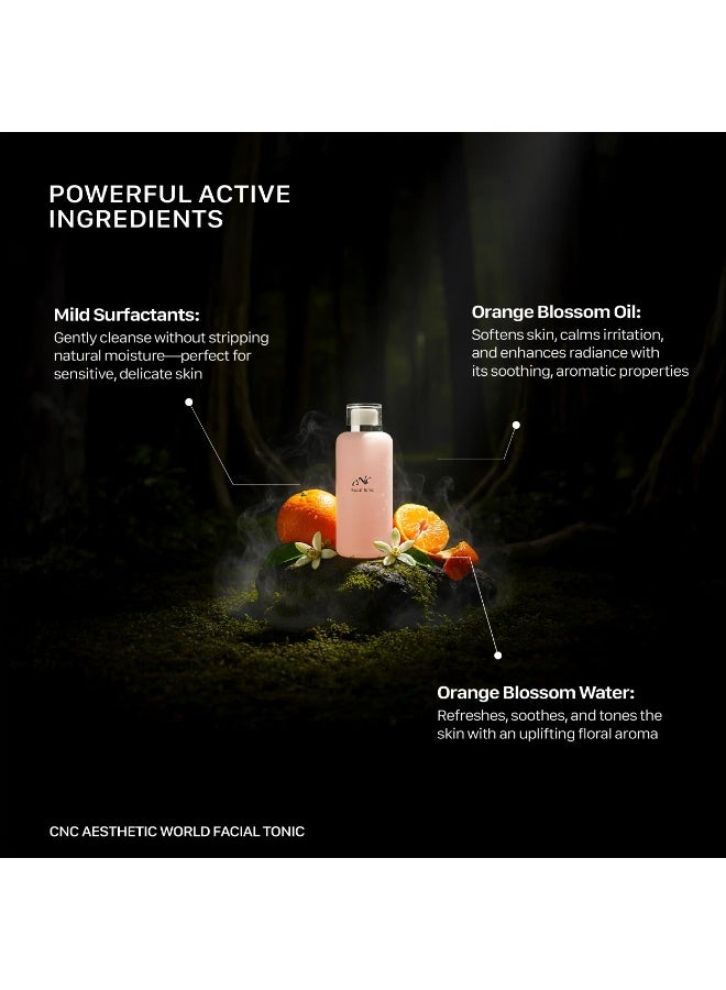 CNC COSMETIC Facial Tonic Balance & Hydrate 200 ml - Alcohol-Free Toner with Aloe Vera & Hyaluronic Acid – Refreshing Skincare, Moisturizing, Soothing – For All Skin Types - Image 5