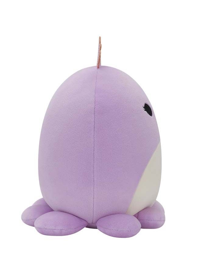 Squishmallows - 7.5 inch Violet the Purple Octopus w Crown , Officially Licensed Kellytoy Plush Toy, Colorful Soft Toy, Gift for Kids, Girls & Boys Washable Squishy Stuff Toy Multicolor All Age - Image 1