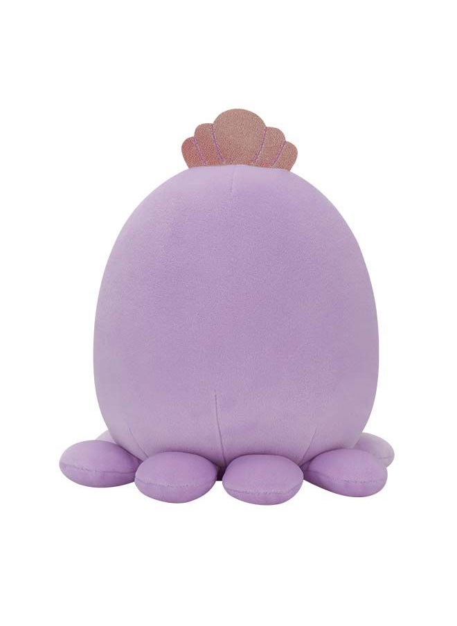 Squishmallows - 7.5 inch Violet the Purple Octopus w Crown , Officially Licensed Kellytoy Plush Toy, Colorful Soft Toy, Gift for Kids, Girls & Boys Washable Squishy Stuff Toy Multicolor All Age - Image 1