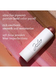 Julep Skip The Brush Cream to Powder Blush Stick - Rose Gold - Blendable and Buildable Color - 2-in-1 Blush and Lip Makeup Stick  - Image 4