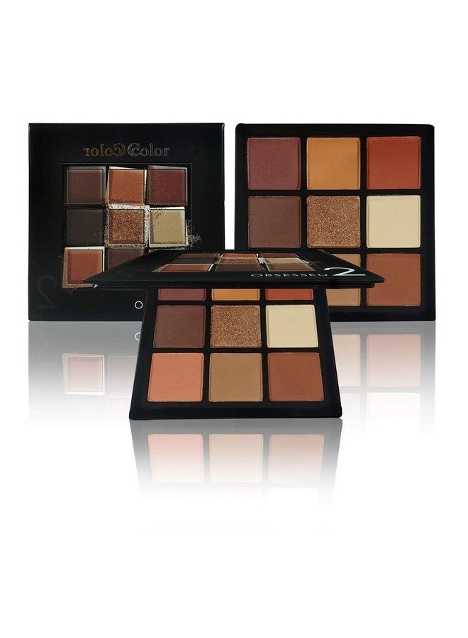 Ccolor Obsessed 9 Color Eyeshadow Palette (Obsessed 2) - Image 2