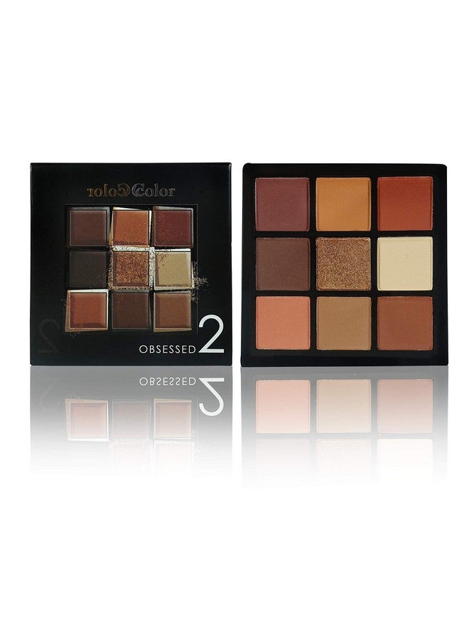 Ccolor Obsessed 9 Color Eyeshadow Palette (Obsessed 2) - Image 3