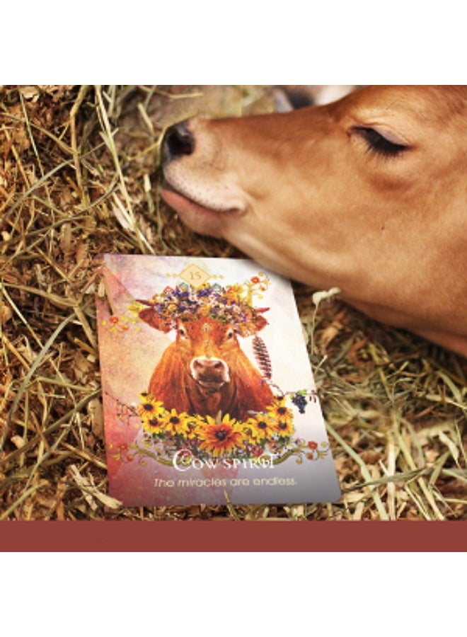 NIBEMINENT The Spirit Animal Oracle: A 68-Card Deck - Animal Spirit Cards with Guidebook - Image 3