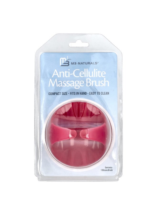 M3 Naturals M3 Naturals, Anti-Cellulite Massage Brush, 1 Silicone Brush  - Image 1