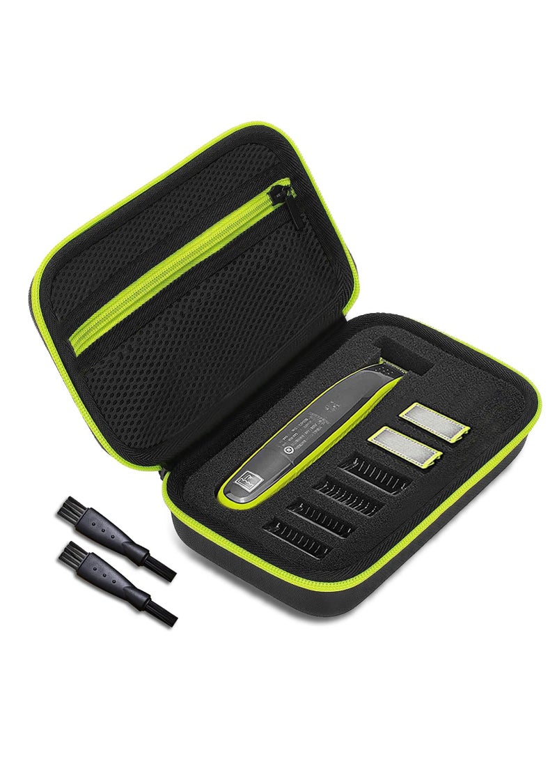 SYOSI Travel Organizer Carrying Bag for One Blade Hybrid Electric Trimmer and Shaver Hard Case Compatible for One Blade QP2520 QP2530 QP2620 QP2630 Body Hybrid Electric Storage Bag for Business Trip  - Image 1