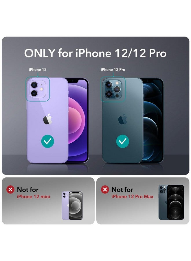 ESR ESR Sidekick Hybrid Case Compatible with iPhone 12/12 Pro (2020), with HaloLock Magnetic Wireless Charging, Scratch Resistant Back, Grippy Protective Frame, Frosted Black - Image 1