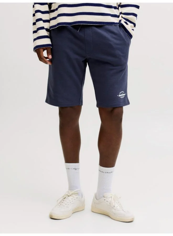 Logo Drawstring Sweat Shorts