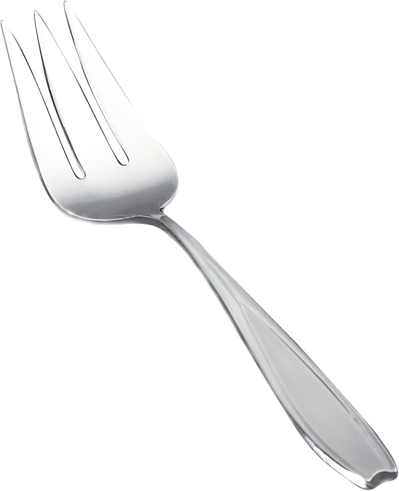 Gorham 6053722 Tulip Frosted Cold Meat Fork - Image 1