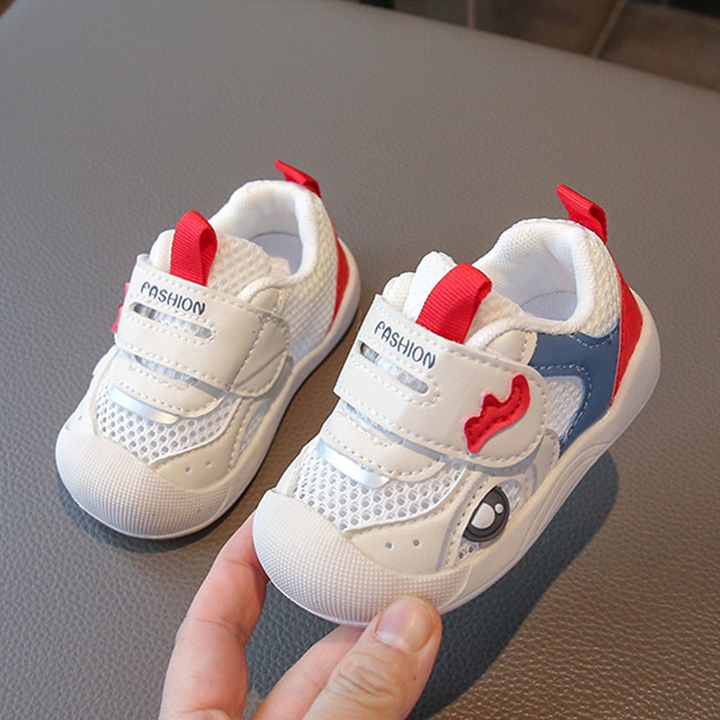 2025 Sneaker Baby Girl Non-Slip Wear-Resistant Toddler Shoes Men'S Soft Bottom Mesh Breathable Baby Shoes - Image 3