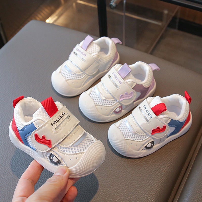 2025 Sneaker Baby Girl Non-Slip Wear-Resistant Toddler Shoes Men'S Soft Bottom Mesh Breathable Baby Shoes - Image 2
