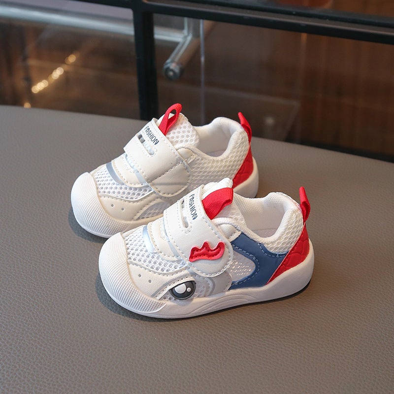 2025 Sneaker Baby Girl Non-Slip Wear-Resistant Toddler Shoes Men'S Soft Bottom Mesh Breathable Baby Shoes - Image 1