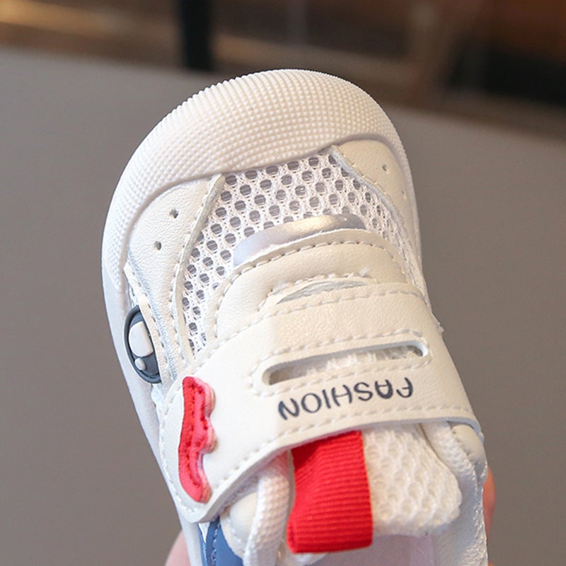 2025 Sneaker Baby Girl Non-Slip Wear-Resistant Toddler Shoes Men'S Soft Bottom Mesh Breathable Baby Shoes - Image 4