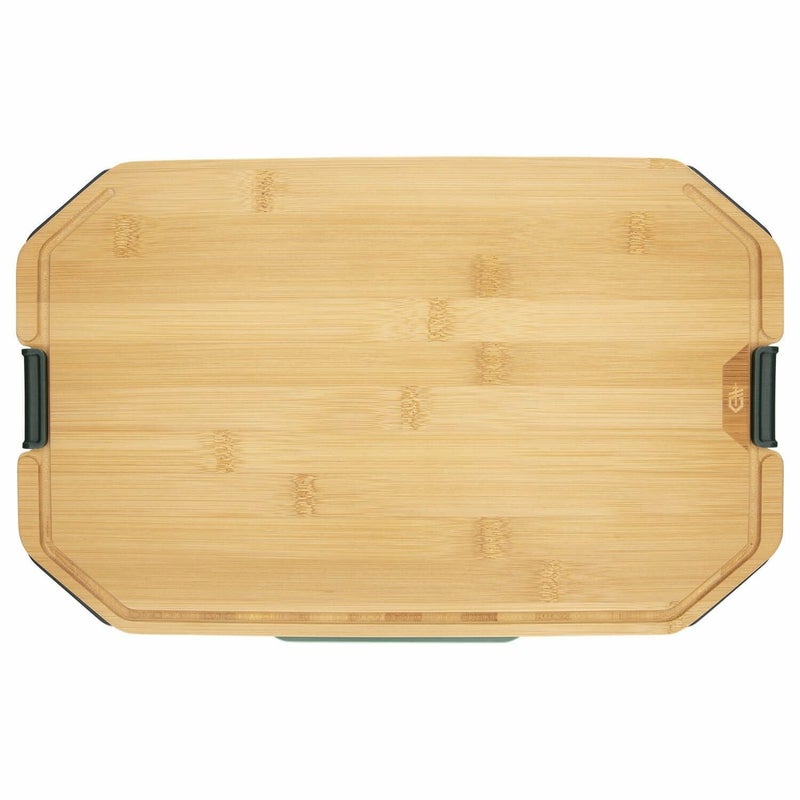 Gerber Gear ComplEAT Cutting Board Set - Cutting Board Kit with Polypropylene & Bamboo Cutting Boards - Features Paring Knife & Chef's Knife in Nesting Design - Image 2