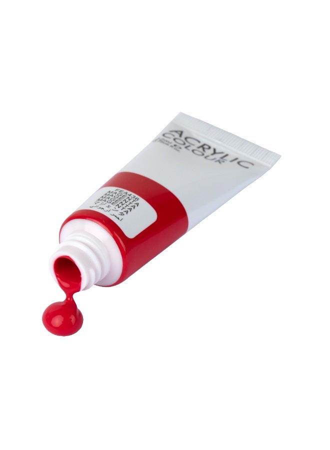 ART RANGERS Acrylic Colour Set – 8 Intense, Permanent & Water-Resistant Tubes (22ml) - Image 4