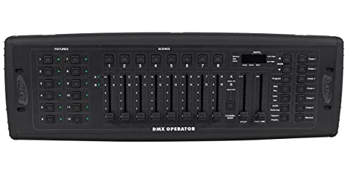 ADJ Products, DMX Operator, 192-Channel DJ DMX 512 with 6 Chase Programs and 8 Fade Switches - Image 5