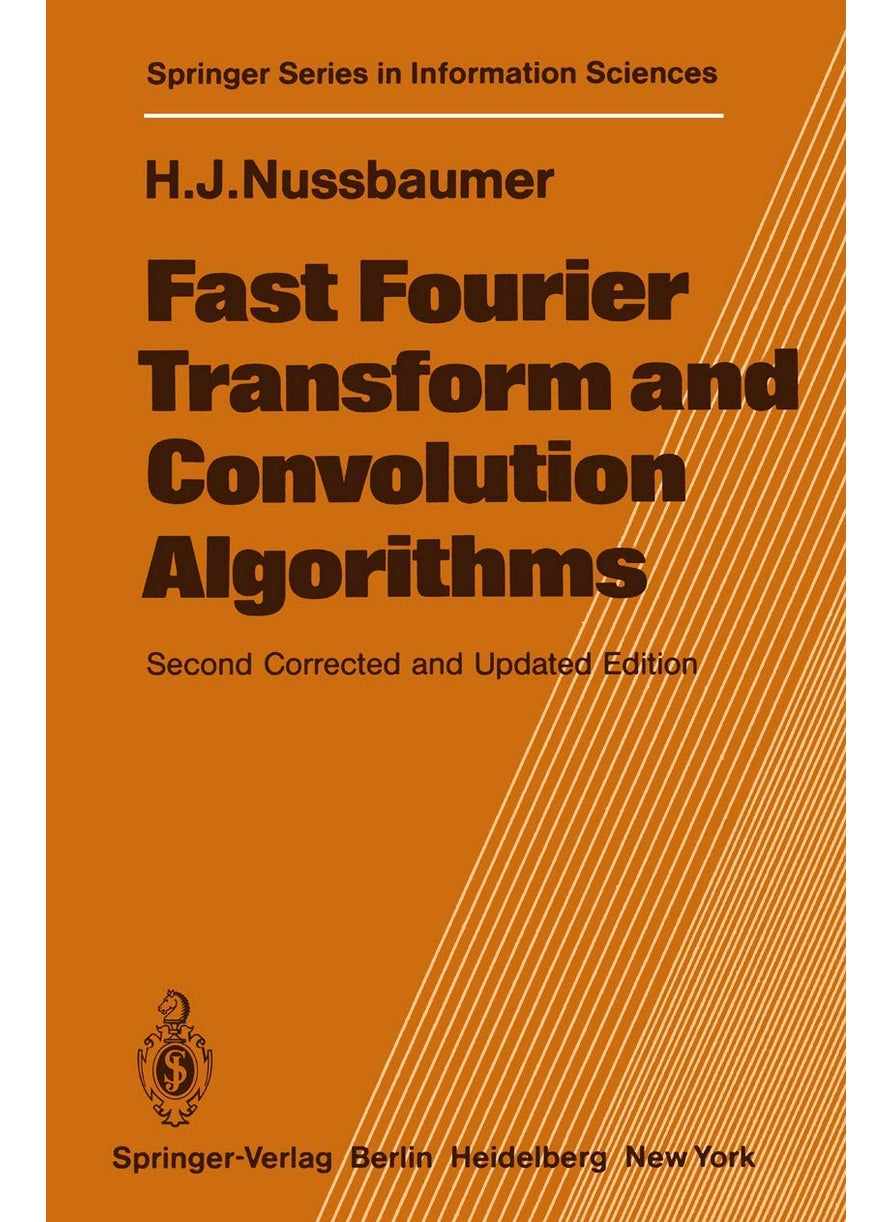 Fast Fourier Transform and Convolution Algorithms 