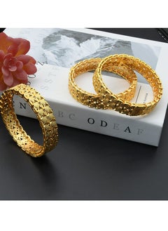 M MIAOYAN The latest hot-selling 24K alloy gold-plated bracelet, light luxury women's wedding gold bracelet jewelry, ingenious design, carefully crafted  - Image 5