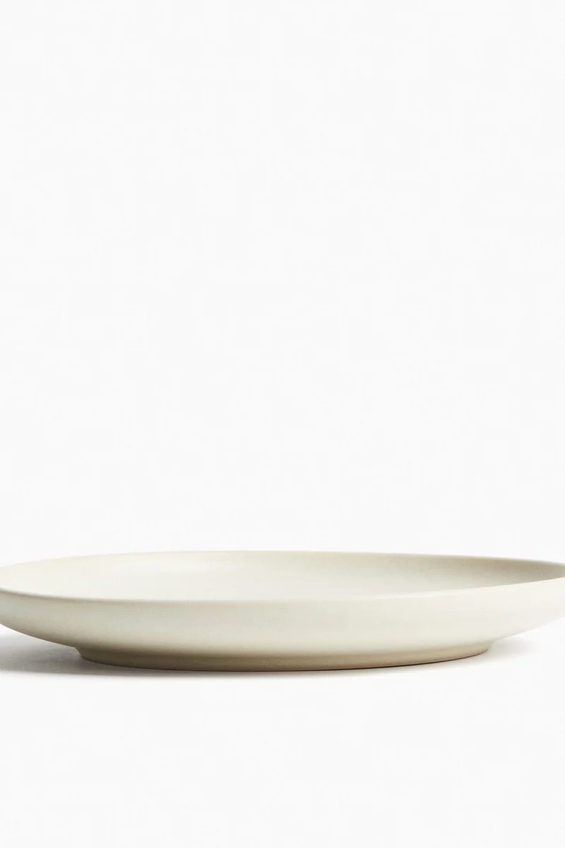 اتش اند ام طقم صحون مقبلات بطلاء تفاعلي من قطعتين