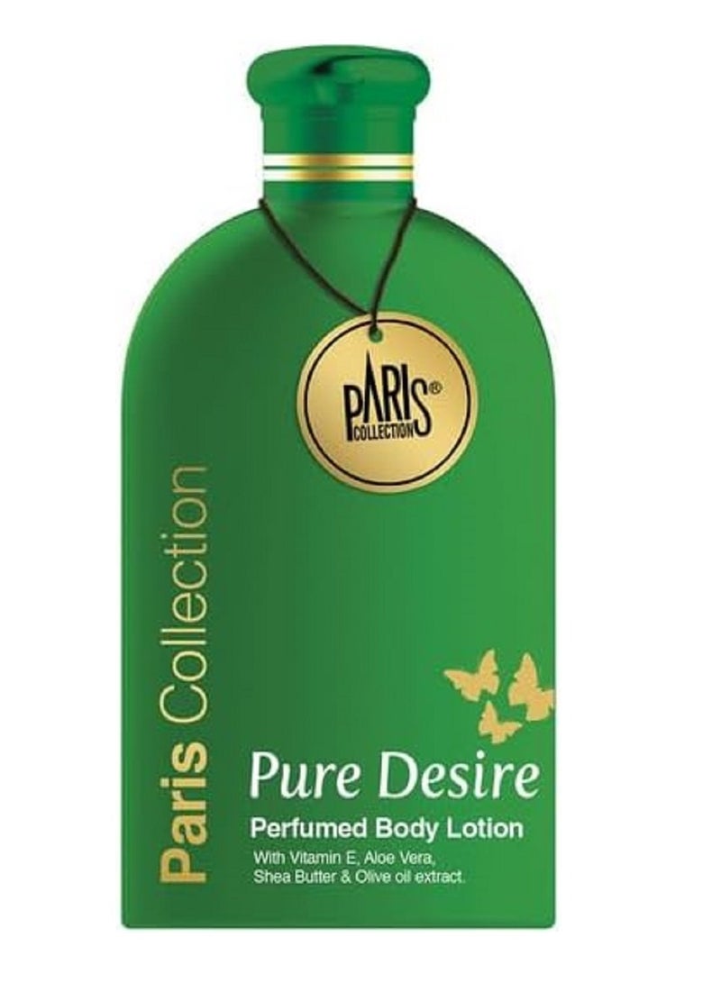 باريس كولكشن لوشن الجسم بيور ديزاير برائحة عطرية للجنسين 400 مل - Image 1