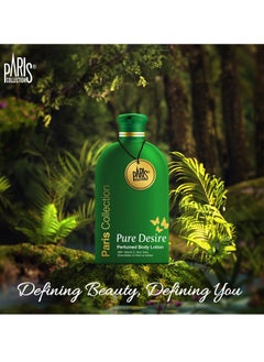 Paris Collection Pure Desire Perfume Body Lotion Unisex 400ml  - Image 4