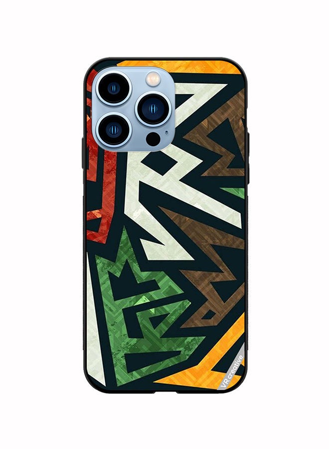 VR CREATIVE Protective Case Cover For Apple iPhone 14 Pro Max Art Design Multicolour - Image 1