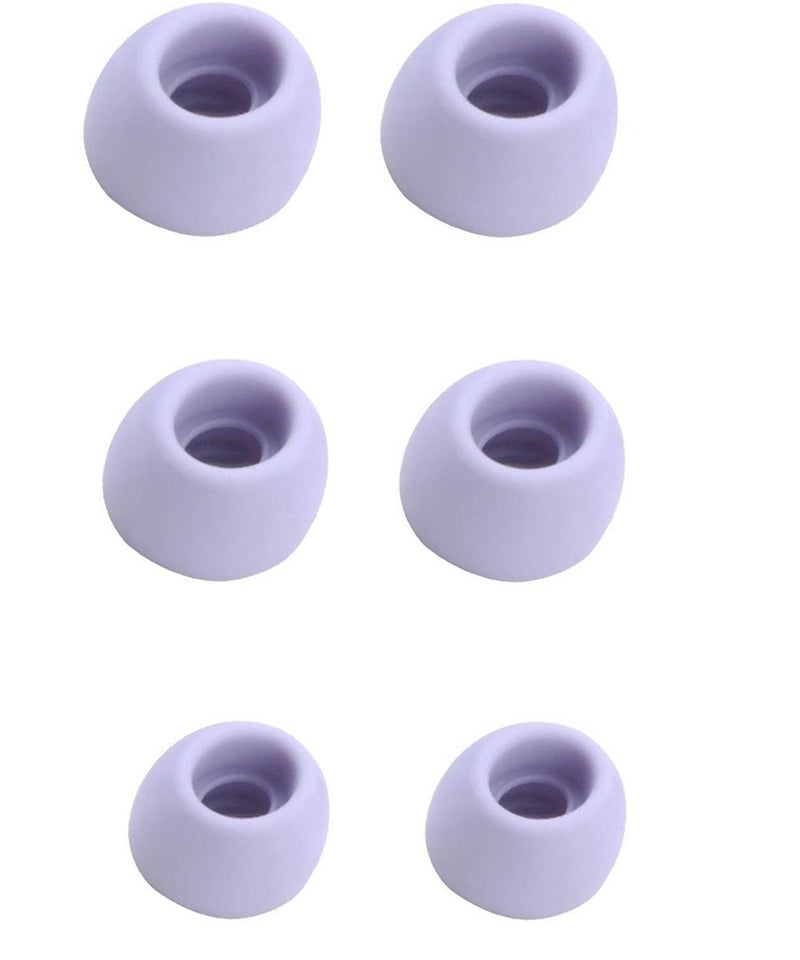 JNSA Silicone Eartips Replacement for Galaxy Buds Pro Earbuds, S/M/L 3 Size 3 Pairs,Fit in The Case, Earbuds Ear Gels Ear Tips, Violet - Image 1