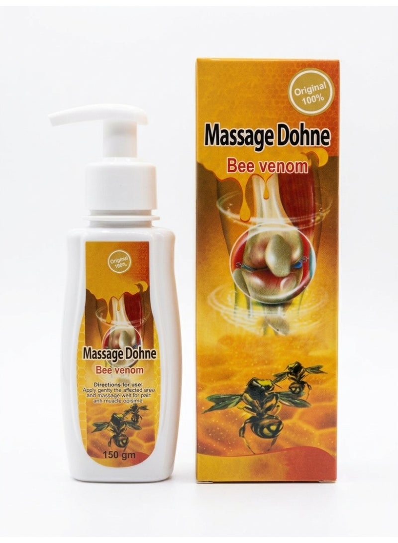 Advanced massage cream with bee venom for back and joint pain relief - 150g - Image 1