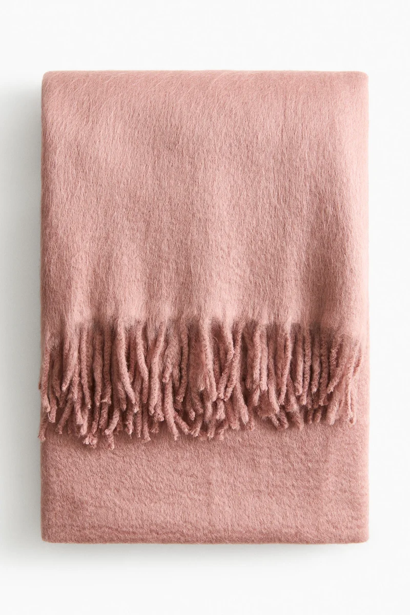 H&M Fringed blanket