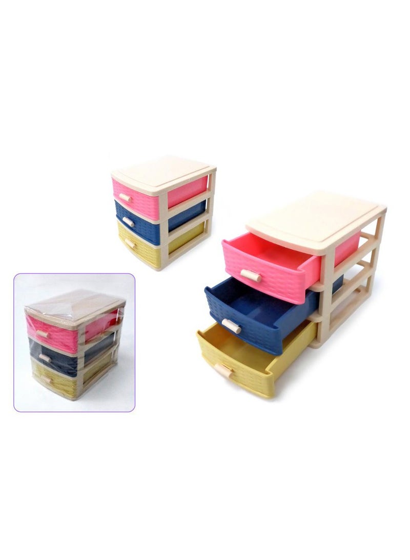 AL QADAH Plastic Cabinet 3-Sec - Image 2