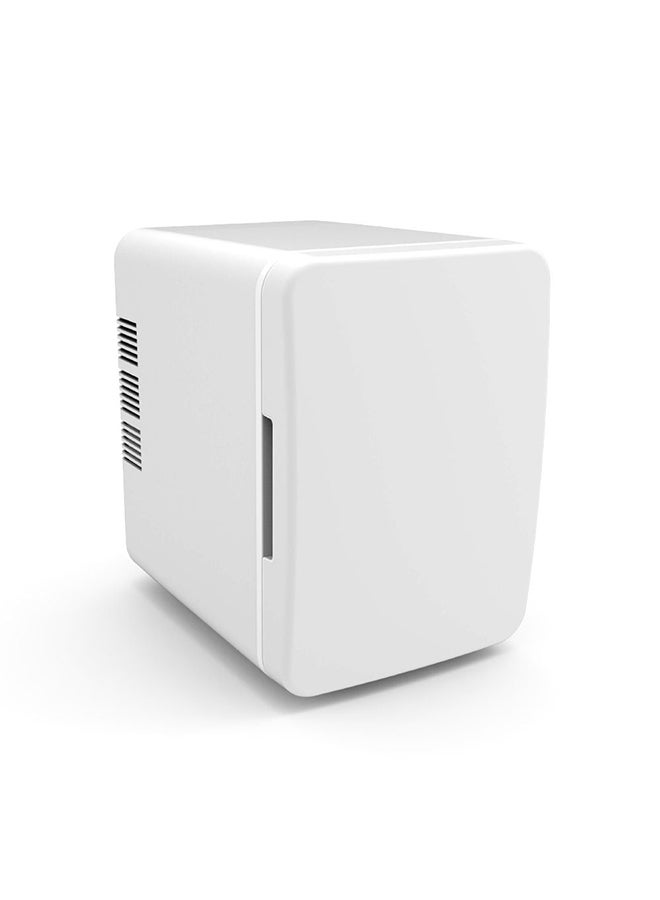 milano Milano Crystal Mini Fridge – Compact Silent Refrigerator with Freezer, Transparent Glass Door, Energy Saving, Ideal for Bedroom, Office, Dorm, Skincare & Drinks L172XW243XH245Mm 3.7Kg-White  - Image 2